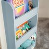 HOME DELUXE Kinderregal drehbar JUNA - 60 x 60 cm Blau Bild 4