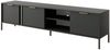 TV-Lowboard Lars 203 3D (Farbe: Anthrazit / Anthrazit + Gold) Bild 3