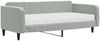 vidaXL Tagesbett mit Matratze Hellgrau 100x200 cm Samt 3197046 Bild 2