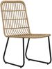 vidaXL 7-tlg. Garten-Essgruppe Poly Rattan und Glas 3060241 Bild 4