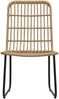 vidaXL 7-tlg. Garten-Essgruppe Poly Rattan und Glas 3060241 Bild 5