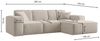 Kaiser Möbel Ecksofa Eckcouch SIENA L-Form, Stoff Poso/Salvador/Maloy/Artico/Velo, Einzelsofa, Bequem, originelles Design, praktisch, viele Farben Bild 2