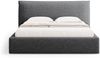 Micadoni Bett Kaelle Chenille Dunkelgrau 180x200 Bild 3
