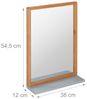 Wandspiegel mit Ablage Bild 4