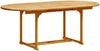 vidaXL 5-tlg. Garten-Essgruppe Massivholz Akazie und Textilene 3279272 Bild 3