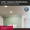 Paulmann 79940 LED Einbaupanel Veluna Edge IP44 160mm 3000K Weiß Bild 3