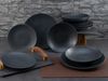 Schiefer Black, Tellerset 12-tlg (mo) Bild 3