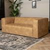 Bronx71 Ledersofa Memphis 2,5-Sitzer beige Bild 5