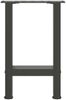 vidaXL Couchtischbeine Anthrazit 2 Stk. 28x(42-43) cm Stahl 4013274 Bild 5