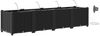 vidaXL Garten-Pflanzgefäß 4 Stk. Schwarz 160 x 40 x 37,5 cm PP 42002847 Bild 2
