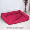 WILLIAM COUTURE Orthopädisches Hundebett - 03 Schwarz, 130x100cm Bild 3