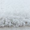 Soft-Shaggy Teppich FLUFFY WHITE 120 X 120cm Rund Bild 5