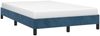 vidaXL Bettgestell ohne Matratze Dunkelblau 120x190 cm Samt 3269629 Bild 4