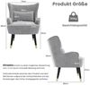 Vesgantti Relaxsessel Ohrensessel Relaxsessel Lehnstühle Vintage Retro Sessel Fernsehsessel Bild 3