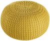 Amagohome Sitzhocker Pouf Outdoor ø 55 o. 45cm Bodenkissen Sitzpouf Hocker wetterfest pfleg Bild 3