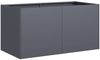vidaXL Pflanzkübel Anthrazit 80x40x40 cm Kaltgewalzter Stahl 860670 Bild 2