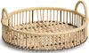 Zeller Present Tablett, Metall, Rattan, (1-tlg), Ø 32 cm Bild 2