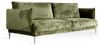 Sofa Designersofa MADISON 3-Sitzer Stoff Tender Way Grün Bild 2