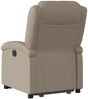 vidaXL Relaxsessel mit Aufstehhilfe Cappuccino-Braun Kunstleder 3204232 Bild 5