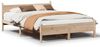 vidaXL Massivholzbett ohne Matratze 150x200 cm Kiefernholz 855588 Bild 2
