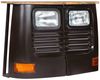 vidaXL LKW-Sideboard Massivholz Mango Dunkelgrau 246244 Bild 2
