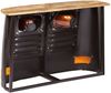 vidaXL LKW-Sideboard Massivholz Mango Dunkelgrau 246244 Bild 5