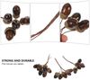 ABC 3-teiliges Weihnachtsdekoration-Set, für Weihnachten, braun, Kunststoff, 11 x 8 x 4 cm Bild 3