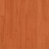 vidaXL Massivholzbett ohne Matratze Wachsbraun 75x190 cm Kiefernholz 846984 Bild 2