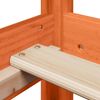 vidaXL Massivholzbett ohne Matratze Wachsbraun 75x190 cm Kiefernholz 846984 Bild 5