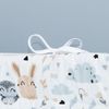 Amilian Bettnestchen - Bettumrandung 180x30 cm für Kinderbett 120x60 geeignet (Kopfschutz), (Nestchen, Kantenschutz), Umrandungen Bild 4