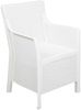 vidaXL Lounge-Set mit Kissen 3 pcs Weiß PP 42035143 Bild 5