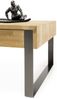 Couchtisch >Calgary< in Eiche, anthrazit - 110x41x60 (BxHxT) Bild 3