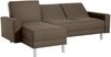 Just Fashion Funktionssofa Flachgewebe Sahara Metall Chromfarben Bild 4