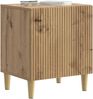 vidaXL Nachttisch Artisan-Eiche 43 x 34,5 x 50 cm Holzwerkstoff 894583 Bild 2