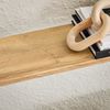 SoBuy FSB19-E Konsolentisch Flur, Metall, Pulverbeschichtung, Helle Eiche, 120 x 65 x 20 cm Bild 5