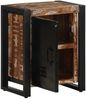 vidaXL Nachttische 2 Stk. Mehrfarbig Raues Mangoholz 4013566 Bild 3