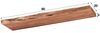 Wandregal Bord aus massivem Akazienholz, Baumkante Design, modern, natur, 90 cm Bild 3