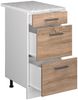 Unterschrank R-Line Sonoma 40 cm mit Schubladen Vicco Bild 5