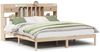 vidaXL Massivholzbett mit Regal ohne Matratze 180x200 cm Kiefernholz 3321632 Bild 2