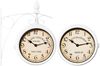 Monzana Wanduhr Vintage Weiß Bild 3