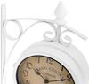 Monzana Wanduhr Vintage Weiß Bild 4