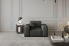 Sofaset Designersofa CELES 3-2-1 in Stoff Scala Anthrazit Bild 3