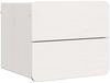 vidaXL Nachttisch 2 pcs Weiß 39 x 34 x 33 cm Massivholz Kiefer 873508 Bild 5