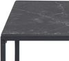 Satztisch >Inverness< in Schwarz matt aus MDF Metall - 50x45x50cm (BxHxT) Bild 4