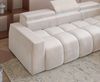 Bigsofa Couchgarnitur DARCY Megasofa in Stoff Salvador Braun Bild 2