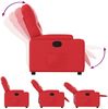 vidaXL Relaxsessel Rot Kunstleder 372508 Bild 4