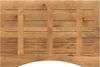 vidaXL Schreibtischplatte mit Aussparung 80x60x2,5 cm Massivholz Mango 370214 Bild 5