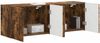 vidaXL TV-Wandschrank 2 pcs Geräucherte Eiche 59,5 x 31 x 40 cm 892340 Bild 3