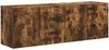 vidaXL TV-Wandschrank 2 pcs Geräucherte Eiche 59,5 x 31 x 40 cm 892340 Bild 2