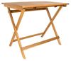 Balkontisch Akazie 80 x 60 cm Klapptisch SKARA 60378334 Bild 4
